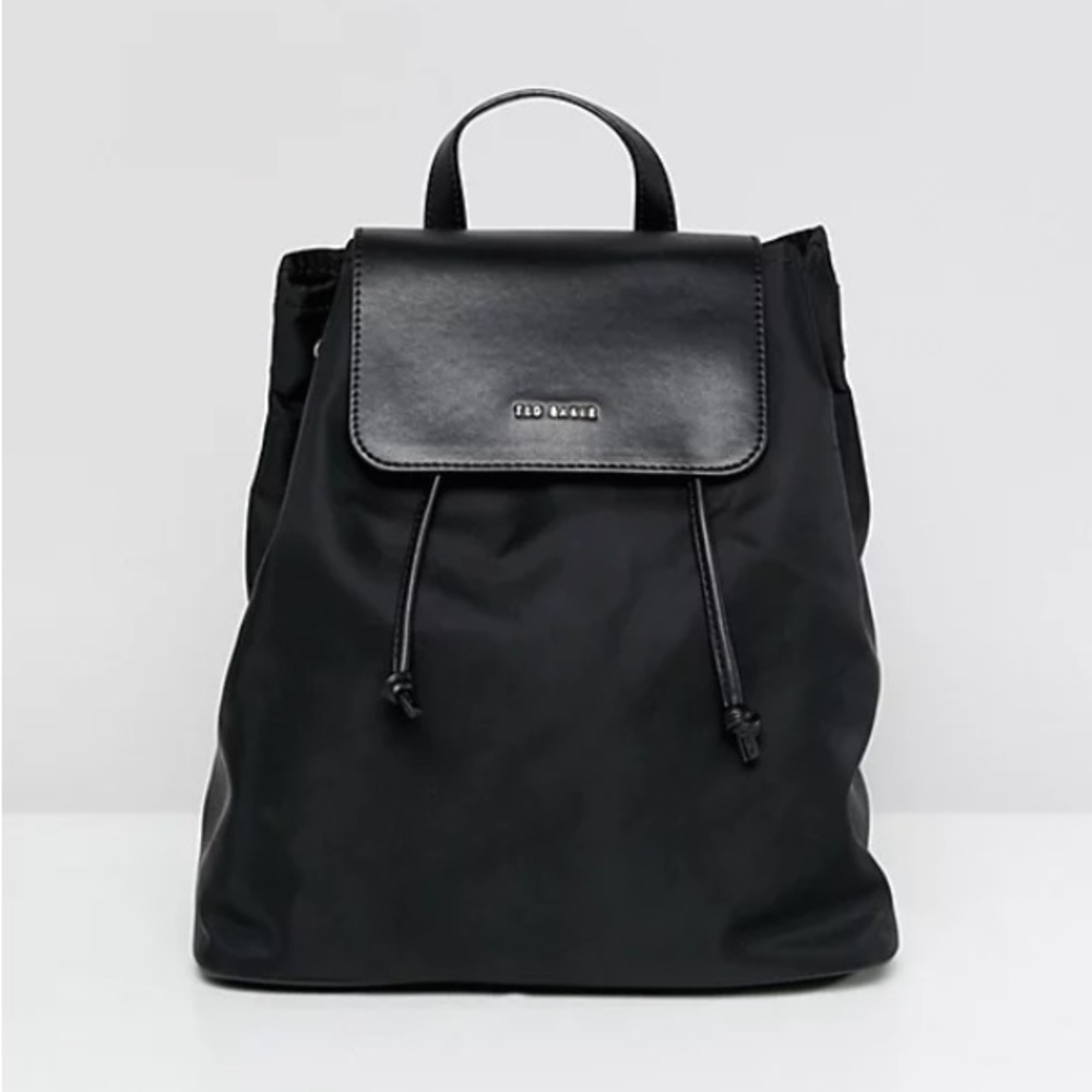 NWOT Ted Baker Nylon Drawstring Backpack